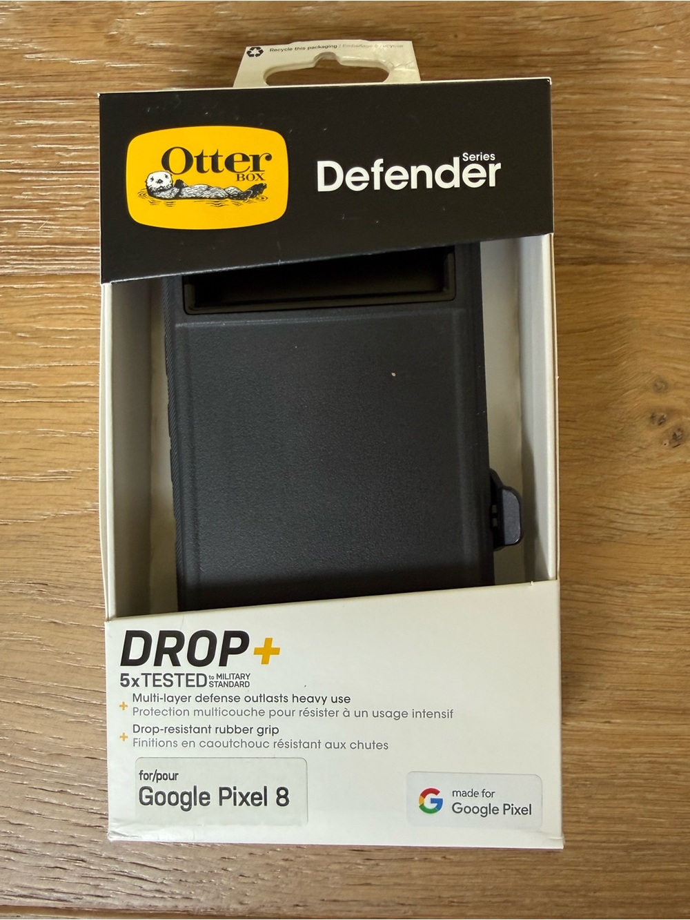 New OtterBox Defender Series Case for Google Pixel 8 - Black